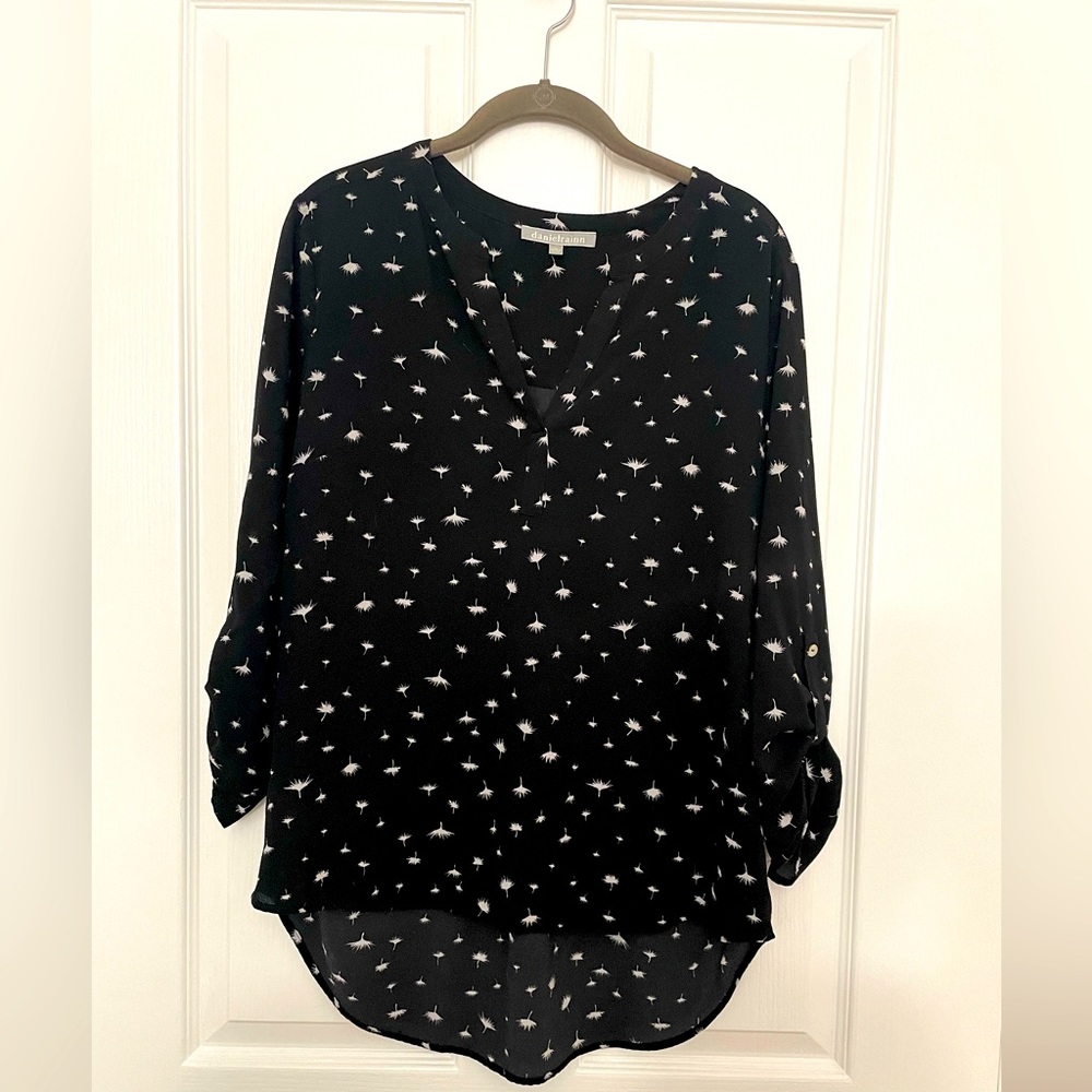 Daniel Rainn split neck blouse